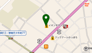 アルファロジック イオンタウン江別店の地図画像