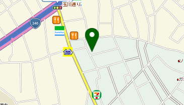 鍵ヘルパー365の地図画像