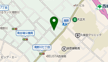 白山らくだ鍼灸院西巣鴨店の地図画像