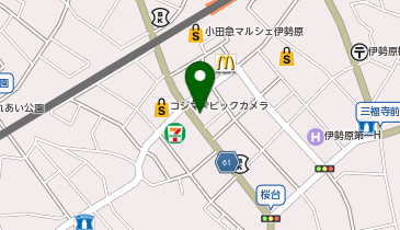 湘南さがみはりきゅうマッサージの地図画像