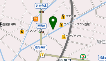 買取わかば グラッチェタウン西尾店の地図画像