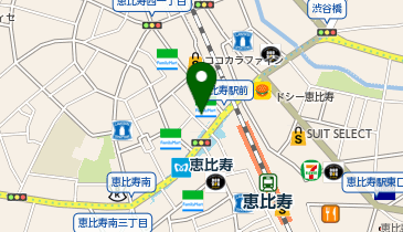 iPhone(アイフォン)修理アイサポ 恵比寿駅前店の地図画像