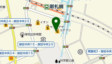 アイフォンクリア カテプリ新札幌店の地図画像