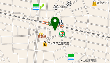 にしな内科・糖尿病内分泌クリニックの地図画像