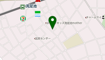 SALTOコインランドリー 洗足池店の地図画像