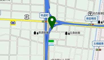 美容室ヴィダの地図画像