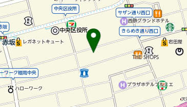 メルメイクPRIVATE GYM(プラベート ジム) 福岡店の地図画像