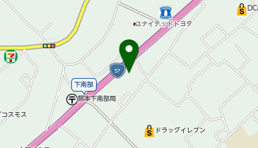 熊本債務整理相談センターの地図画像