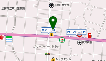 しおどめ保育園江戸川中央の地図画像