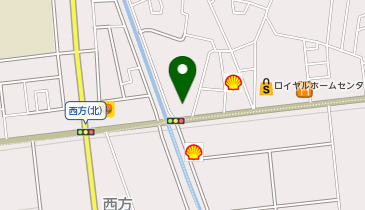 しおどめ保育園越谷の地図画像