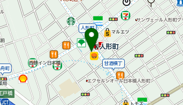 Apple GYM(アップルジム) 人形町店の地図画像