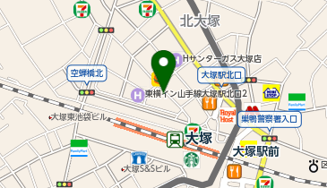 Apple GYM(アップルジム) 大塚店の地図画像