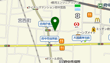 Apple GYM(アップルジム) 府中店の地図画像