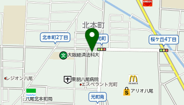 CELINA(セリーナ) 八尾店の地図画像