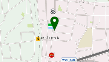 バンブーハウス大岡山の地図画像