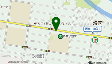 GROWスポーツアカデミー 浅香山スクールの地図画像