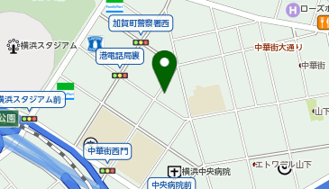 横浜中華芸術学校の地図画像