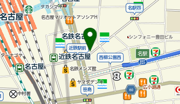 あんかけ太郎 名駅サンロード店の地図画像