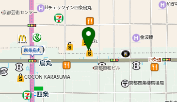 ROCCA(ロッカ) 大丸京都店の地図画像