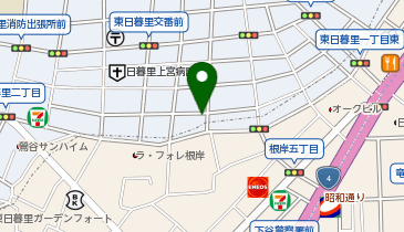 パーソナルトレーニングジム ダイエットパートナー 三ノ輪店の地図画像