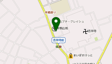 民間学童えすこーと 本駒込校の地図画像