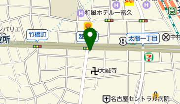 THE SUN LOUNGE(ザ サン ラウンジ) 名駅太閤通店の地図画像