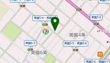 中山鍼灸マッサージ治療院の地図画像