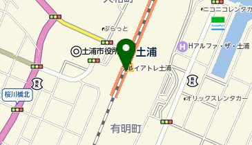 阿部写真舘 茨城 プレイアトレ土浦店の地図画像