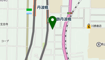 丹波橋こころの相談室の地図画像