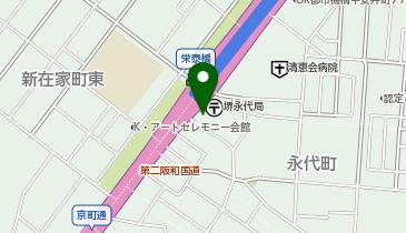 福富商店の地図画像