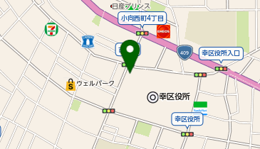 ランドリープラス 戸手本町店の地図画像