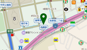 ゴルフパフォーマンス 365新宿店(24時間営業)の地図画像
