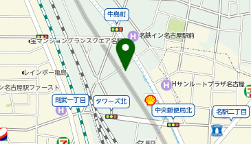 ゴルフパフォーマンス 名古屋店の地図画像