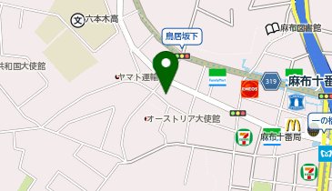 パーソナルトレーニングジム ティーバランス麻布十番店の地図画像
