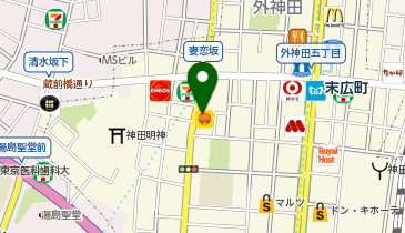 パーソナルトレーニングジム ティーバランス秋葉原店の地図画像