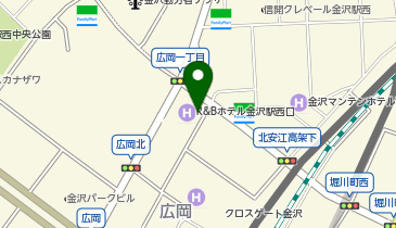 天麩羅秋光 金沢店の地図画像