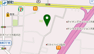 訪問ペット火葬なないろの空の地図画像