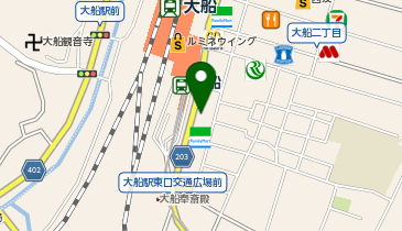 スイング24 大船店の地図画像