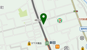 草加ボディサロンの地図画像