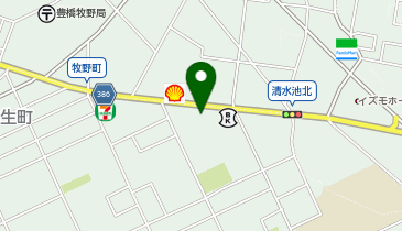 英語スクールアニー 本部校の地図画像