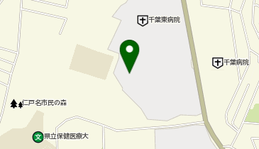 淑徳大学 千葉第二キャンパスの地図画像