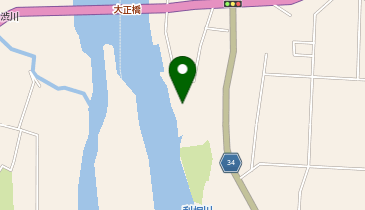 落合簗の地図画像
