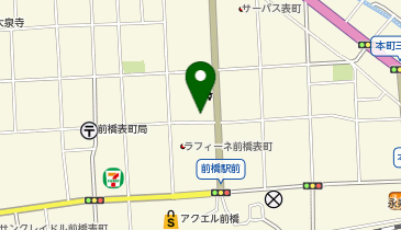 新妻屋本店下馬将軍本舗の地図画像