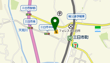 リディアダンスアカデミー フォレスト三日市校の地図画像