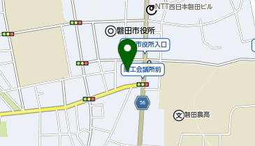 華咲き書道教室の地図画像