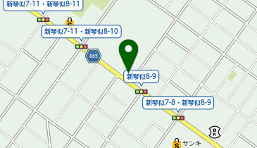 ほそき整骨院の地図画像