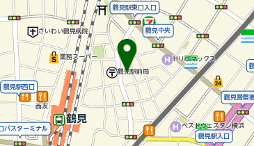 アクセルトライ つるみの地図画像