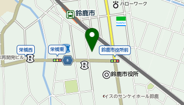 メンズ脱毛サロン男前脱毛 鈴鹿店の地図画像
