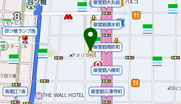 Gakudou Guitar Workshop(ガクドウ ギター ワークショップ)の地図画像