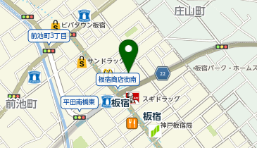 Flower Shop Style(フラワー ショップ スタイル) 板宿店の地図画像